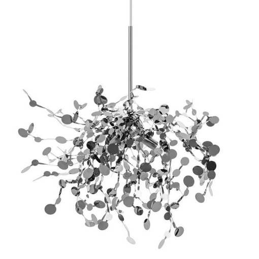 Lustra moderna design deosebit Monede 1 crom