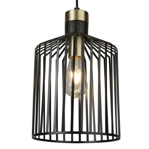 Lustra / Pendul design modern Bird Cage 9413BK SRT