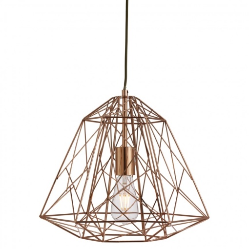Lustra / Pendul design modern minimalist Geometric cupru 7271CU SRT