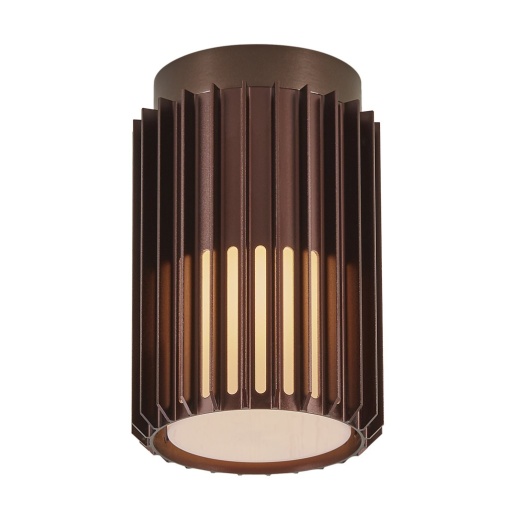 Mini Plafoniera exterior design nordic IP54 Aludra seaside maro