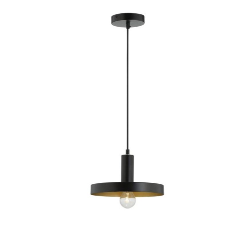 Pendul design modern Garni negru/auriu NVL-9417053