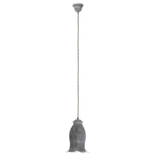 Pendul design rustic diam.16,5cm, H-110cm, 49208 EL