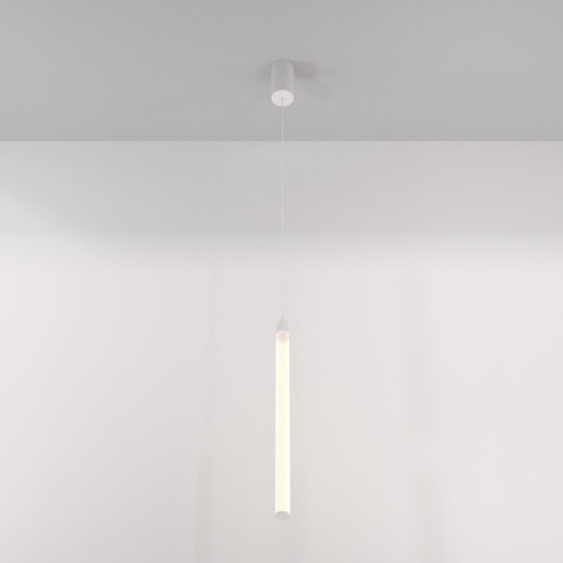 Pendul LED design tehnic Ray alb