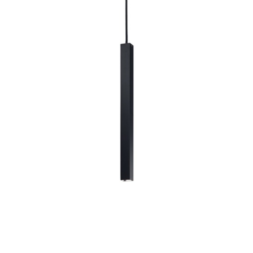 Pendul modern, iluminat LED ULTRATHIN SP1 SMALL SQUARE NERO 194202