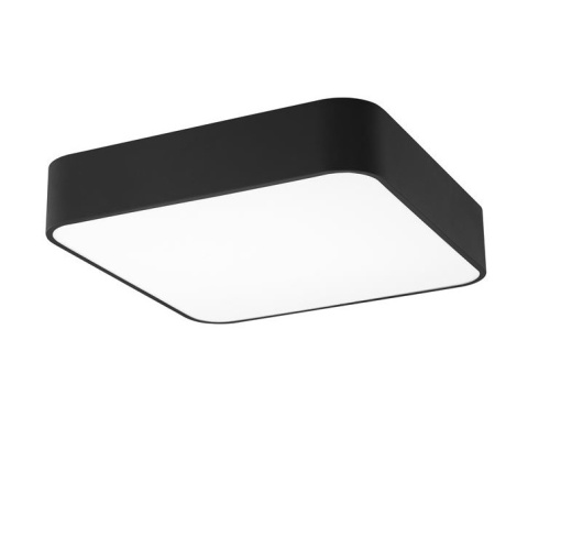 Plafoniera design modern 46x46cm Ragu negru NVL-866607