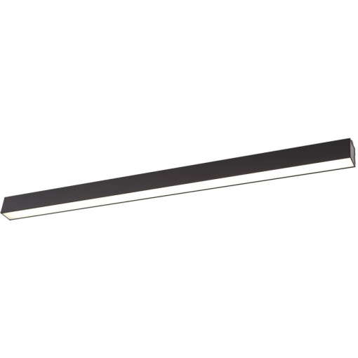 Plafoniera LED dimabila design modern LINEAR, 4000K negru C0175D MX