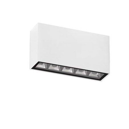 Plafoniera tip spot LED iluminat exterior IP565 JAX alb
