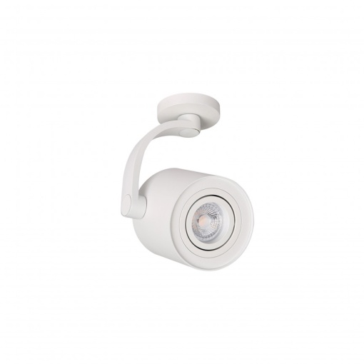 Spot aplicat cu brat directionabil de tavan/plafon BROSS ARM alb ZZ AZ3498