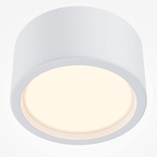 Spot LED aplicat cu protectie IP44 Hydra D-17.6cm alb