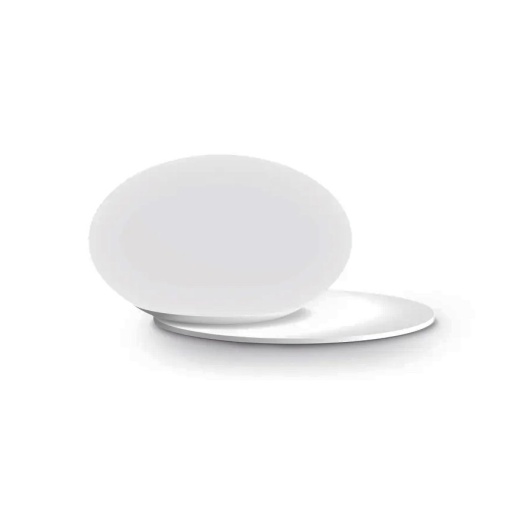 Veioza, Lampa de masa design modern, Ninfea ap2, alb