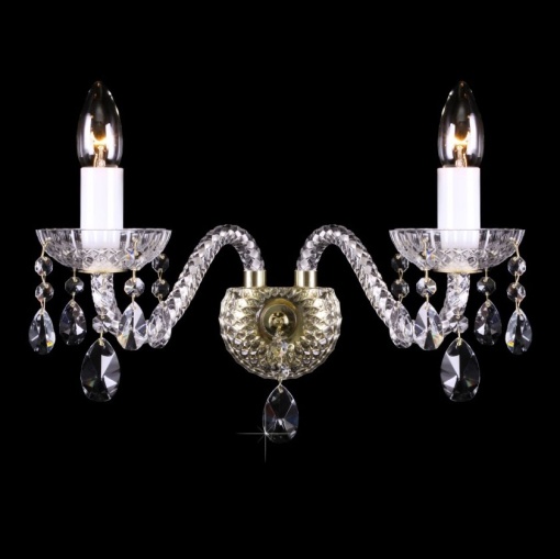 Aplica de perete cristal Bohemia N21 808/02/1-A