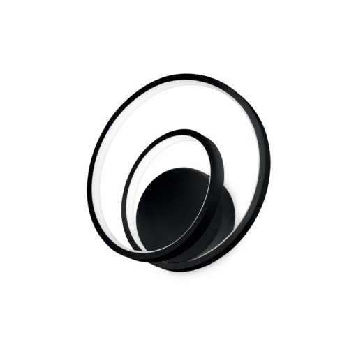 Aplica LED design modern circular OZ AP ON-OFF NERO - Img 1