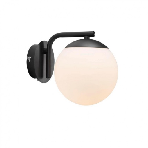 Aplica perete design nordic Grant, negru 47091003 NL