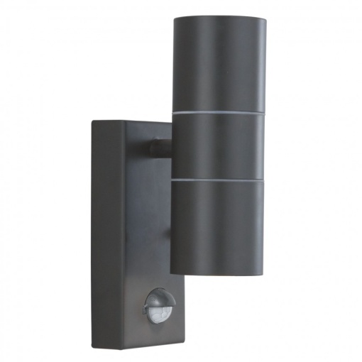Aplica perete exterior cu senzor de miscare Up and Down 7008-2BK-LED SRT