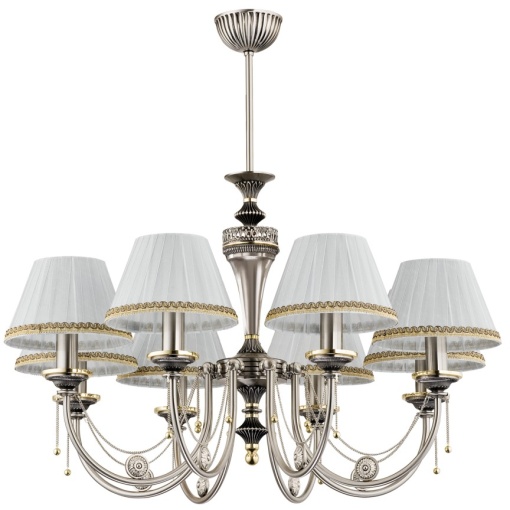 Candelabru 8 brate design clasic realizat manual Dorato - Img 1