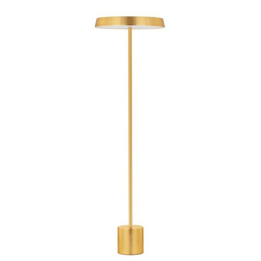 Lampa de podea LED design modern VETRO auriu, D-40cm