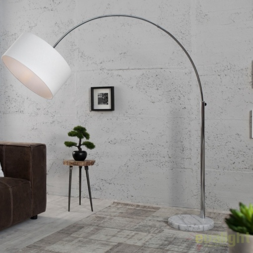 Lampadar elegant / Lampa de podea moderna Big Bow alb A-35596 VC