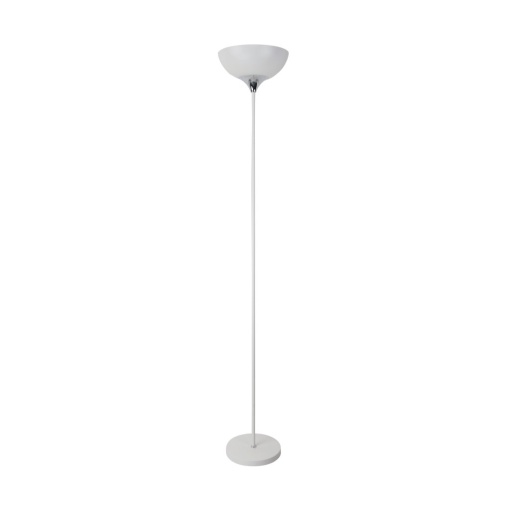 Lampadar, Lampa de podea design modern SARDA alb, crom