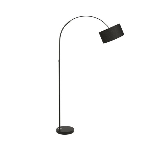 Lampadar / Lampa de podea tip arc SAMA negru NVL-9401652