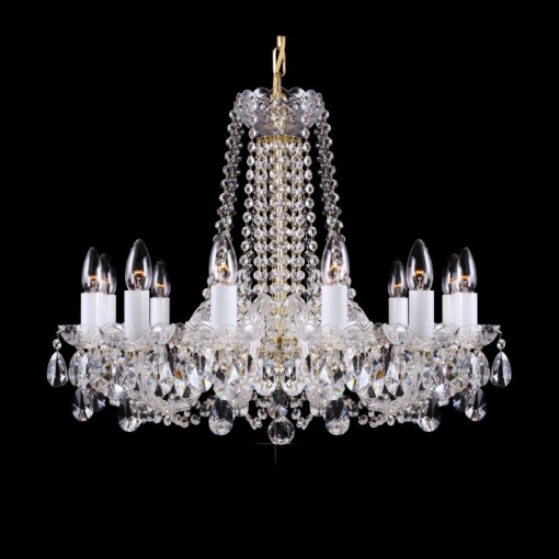 Lustra 12 brate cristal Bohemia L11 007/12/1-A, F 1 floor