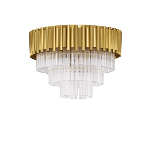 Lustra aplicata design elegant MAGNOLIA aurie