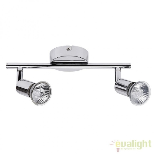Lustra aplicata design finisaj cromat 2 spoturi Norton 6046 RX