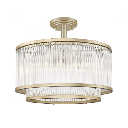 Lustra aplicata eleganta design modern SERGIO auriu C0528-05H-V6AC ZL - Img 1
