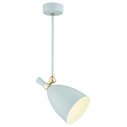 Lustra directionabila design modern CHARLOTTE albastru deschis