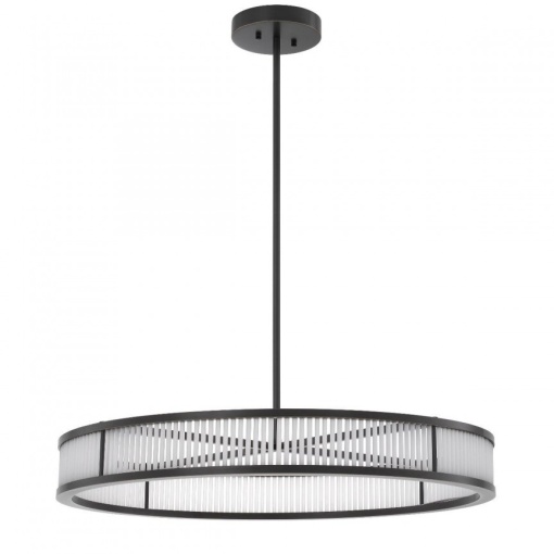 Lustra LED dimabila suspendata design elegant Thibaud L, bronz