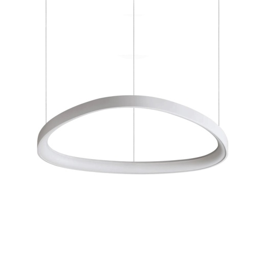 Lustra LED suspendata design circular Gemini sp d061 on-off 2700k alba