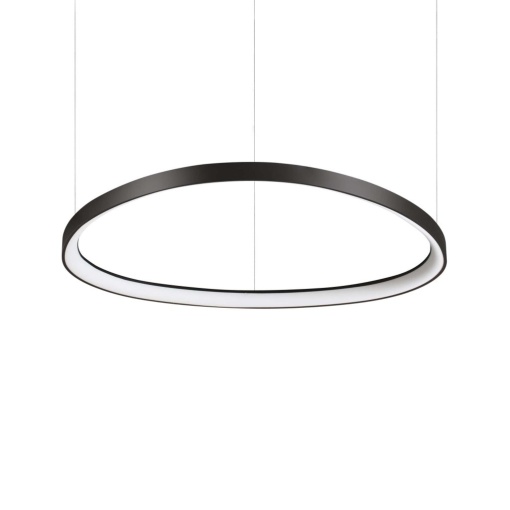 Lustra LED suspendata design circular Gemini sp d081 dali/push negru