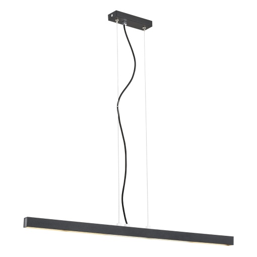 Lustra LED suspendata design minimalist VERMONT neagra
