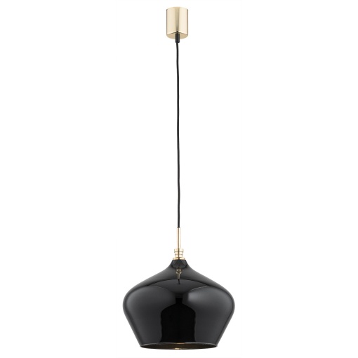 Lustra / Pendul modern design scandinav IRUN 30cm negru