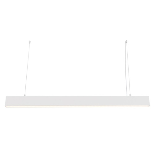 Lustra suspendata design tehnic Points alb