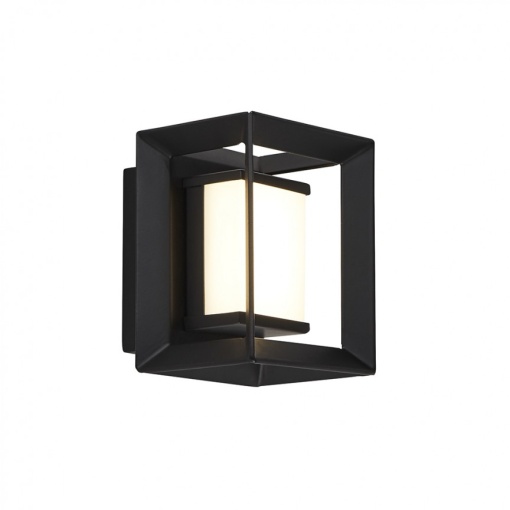 Mini Aplica LED de perete baie IP44 Chaplin 74303-1BK SRT