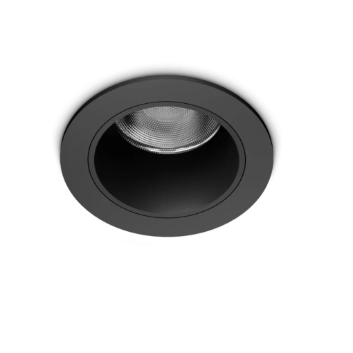 Mini Spot LED incastrabil Quark fi 9.0w 3000k, Negru