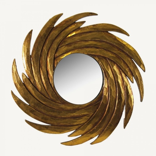 Oglinda decorativa design vintage ORO VIEJO 40cm - Img 1
