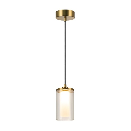 Pendul LED dimabil design modern decorativ Luxury auriu