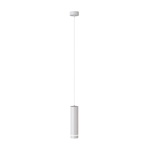 Pendul LED iluminat design tehnic Orlo D-7,9cm alb