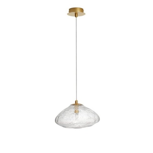 Pendul modern design decorativ KING auriu D-26cm