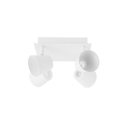 Plafoniera cu 4 spoturi LED directionabile BIAGIO alb NVL-9155363