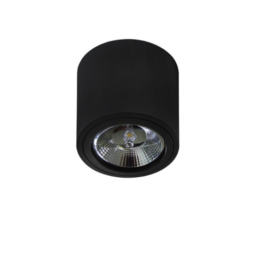 Spot aplicat directionabil de tavan/plafon ALIX negru ZZ AZ3540