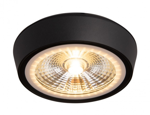 Spot aplicat LED pentru baie IP65 CHARON negru C0208 MX