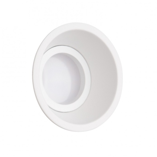 Spot incastrabil tavan/perete, design modern DEEP alb H0069 MX