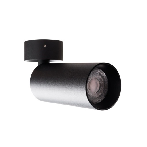 Spot LED aplicat directionabil Halo A negru