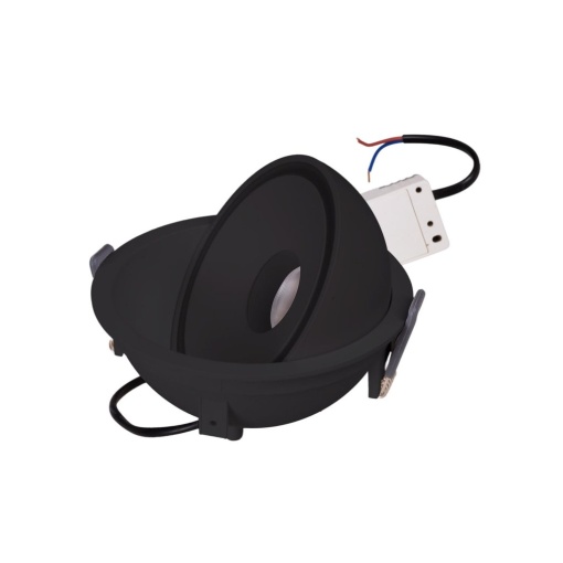 Spot LED Incastrabil Directionabil Design Modern, Vector 10w negru