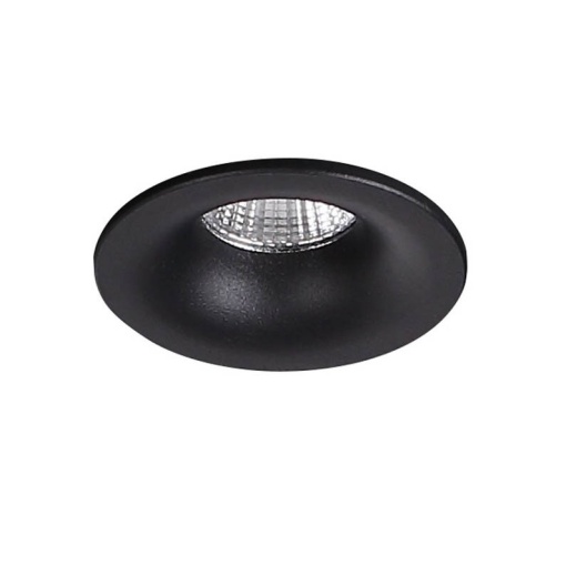 Spot LED incastrabil tavan fals YUCA FIXED negru H0103 MX