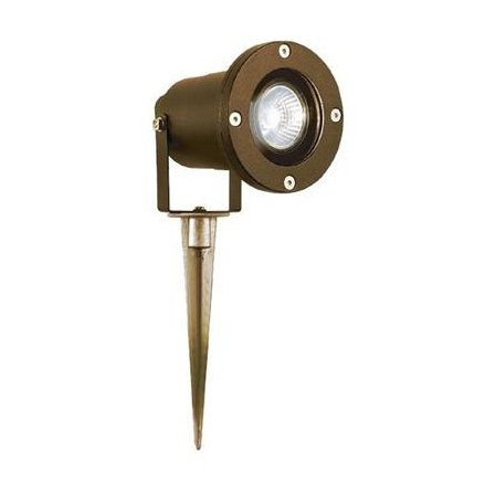 Tarus cu proiector de exterior IP65 Spikey rustic color