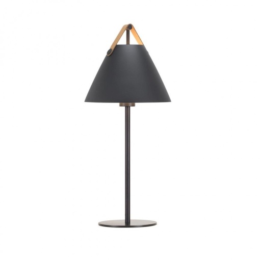 Veioza design nordic STRAP negru 46205003 DFTP