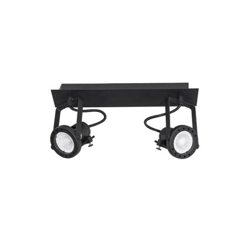Aplica cu 2 spoturi directionabile SALVA negru NVL-9155102